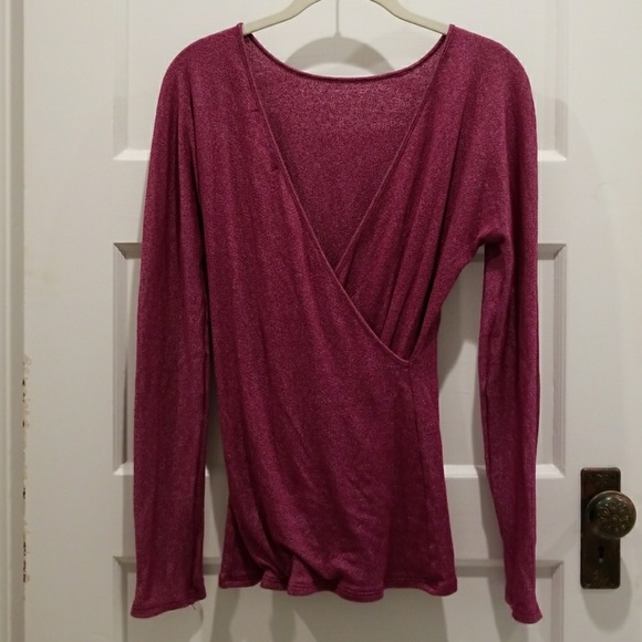 Michael Stars Cranberry Shine Tee - Picture 4 of 6